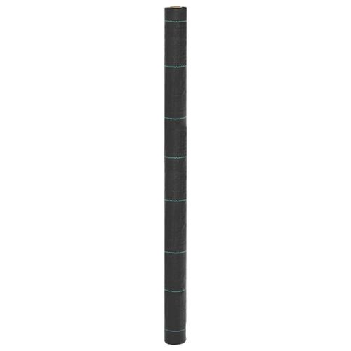 vidaXL Membrane anti-mauvaises herbes noir 1,5x10 m PP