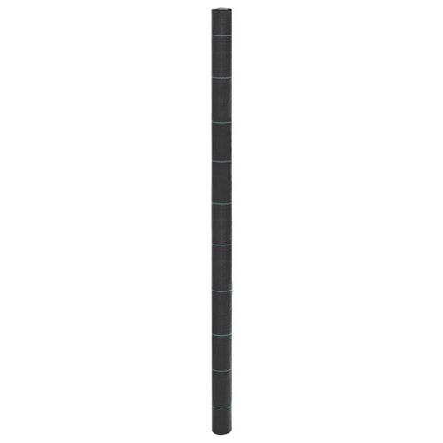 vidaXL Membrane anti-mauvaises herbes noir 2x150 m PP