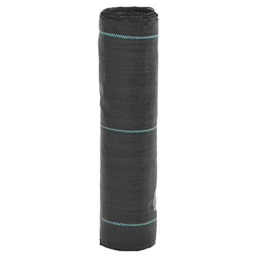 vidaXL Membrane anti-mauvaises herbes noir 0,5x150 m PP