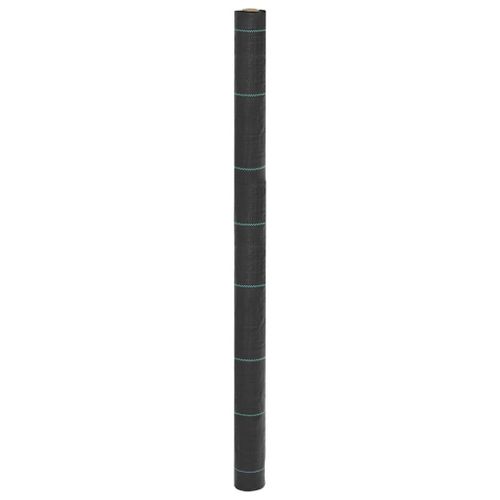 vidaXL Membrane anti-mauvaises herbes noir 1,5x50 m PP