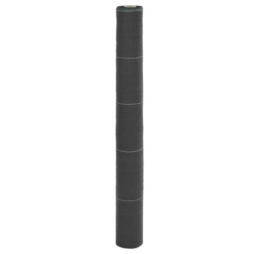 vidaXL Membrane anti-mauvaises herbes noir 1x200 m PP