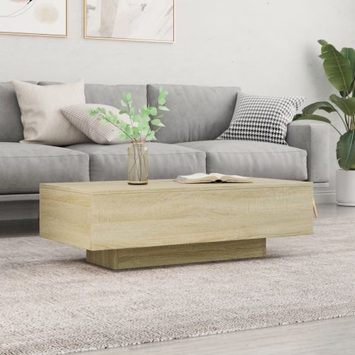 Vidaxl Table Basse Chêne Sonoma 100x49,5x31 Cm Bois D'ingénierie