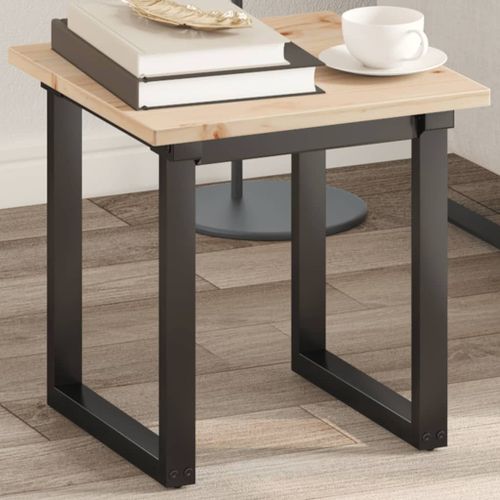 Vidaxl Dessus De Table 40x40x1,7 Cm Carré Bois De Pin Massif