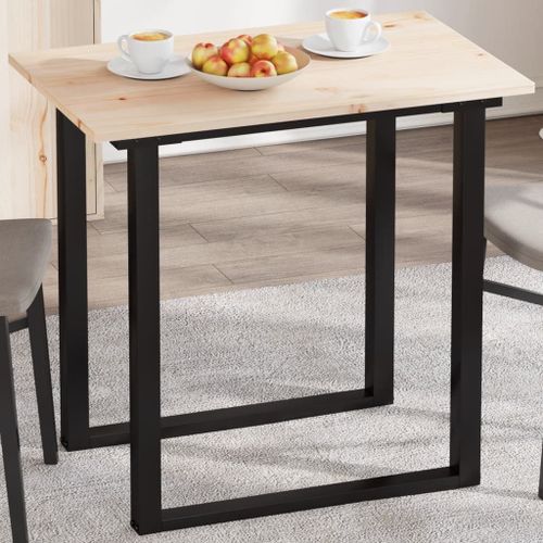 Vidaxl Dessus De Table 80x50x1,7 Cm Rectangulaire Bois De Pin Massif