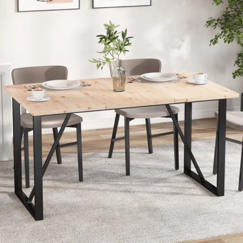 Vidaxl Dessus De Table 3 Pcs 80x47x2,5cm Rectangulaire Bois Pin Massif