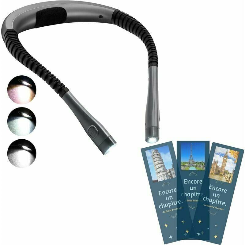 Glocusent Lampe De Lecture De Cou Rechargeable, Lampe Pour L...