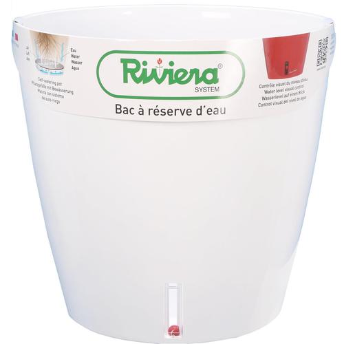 Pot En Plastique Rond Avec Réserve D'eau 30 Cm Eva