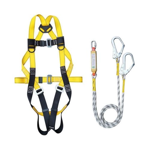 Harnais De Securite Durable, Harnais Anti Chute 5 Points Plusieurs Lieux Reglable Protection Contre La Corrosion Corde De Securite Goodnice