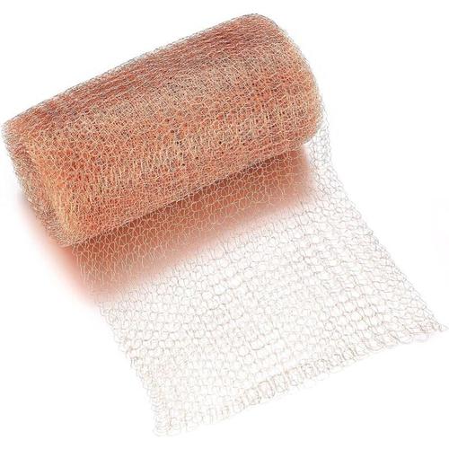 12,7 Cm X 6 M Maille De Cuivre, Filets Pour Jardin, Grillage Anti Rongeur Protection Contre Limaces Insectes Goodnice