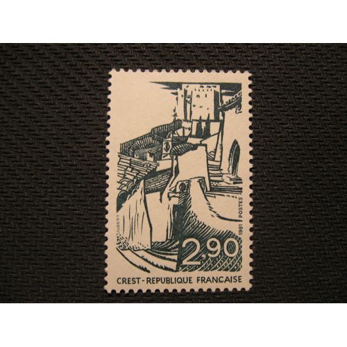 Timbre "Crest" 1981 - Y&t N° 2163