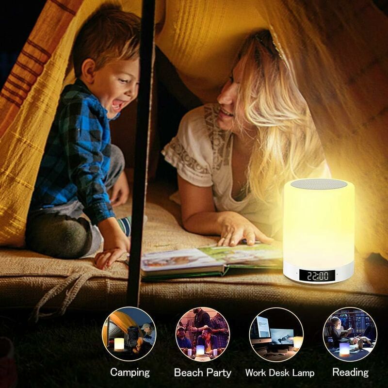 Lampe de Chevet Tactile Rechargeable Portable, Lampe de Tabl... - 5