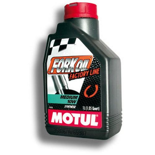 Dégrippant - Lubrifiant Motul Fourche Factory 10w Medium 1 Litre