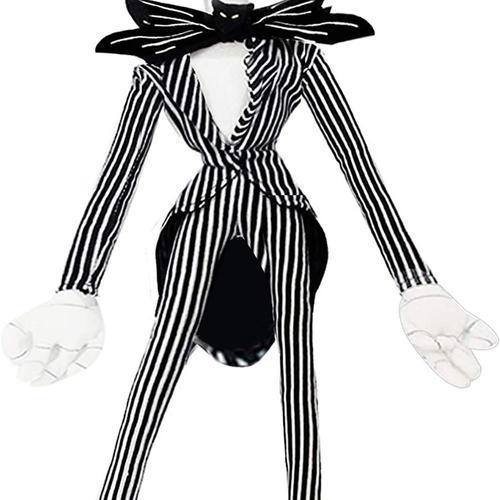 Lucky_Mall Fright Jack Skeleton Monster Funny Jack Doll Grande Poupee En Peluche Lucky_Mall