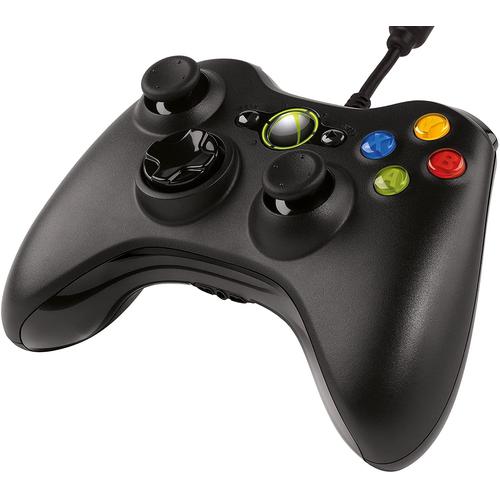 Manette Xbox 360 Filaire - Noire