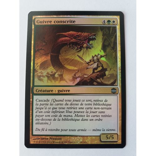 Foil - Guivre Conscrite - Mtg - La Renaissance D'alara - 68