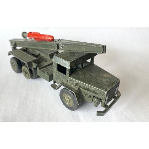 Camion Militaire Miniature Unic Modèle "Sahara" Lance Missile , Modèle Réduit Numéro 523 De La Marque Solido , Made In France .-Solido