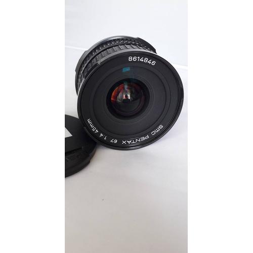 OBJECTIF SMC PENTAX 67 4/45 MM