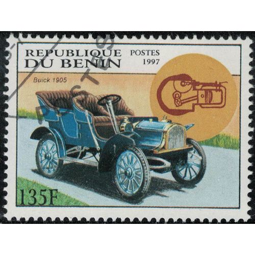 Bénin 1997 Oblitéré Used Transports Voiture Buick 1905 Su