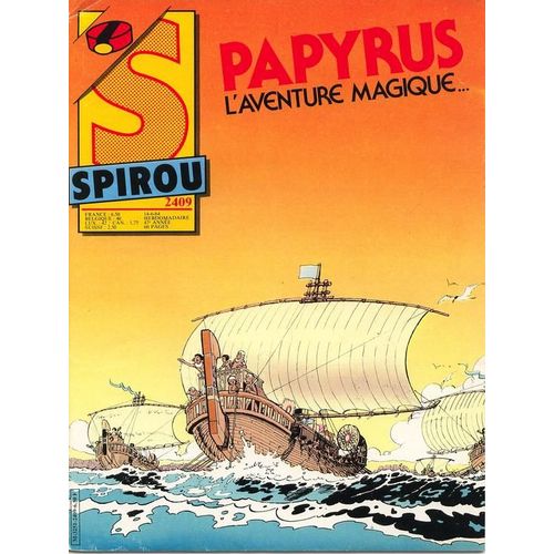 Spirou N° 2409 : Papyrus L'aventure Magique