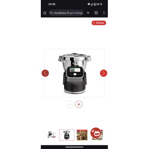 i-Companion Touch Pro- 1550 W - Edition noire