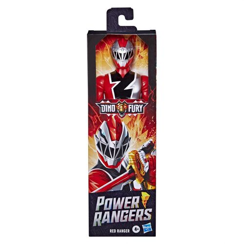 Hasbro Power Rangers Figurine Articulée Ranger Rouge Dino Fury De 30 Cm