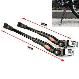 Vélo De Route De Montagne En Alliage D'aluminium Vélo Réglable Côté Moyen Supports Béquille Support Latéral Supports De Vélo Support Noir