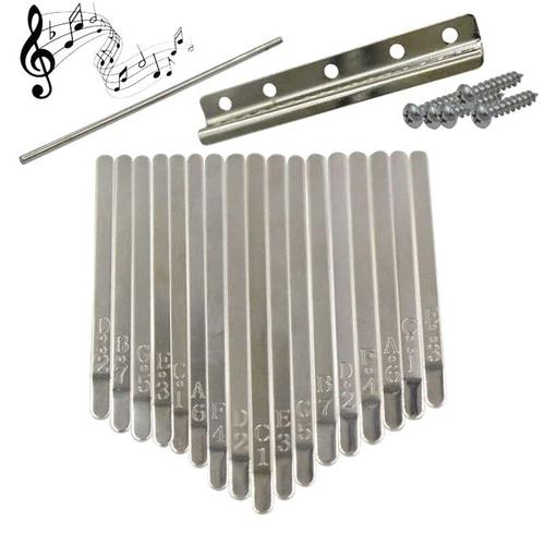 17 clés Kalimba simple conseil pouce Piano Mini clavier Instrument avec accessoires complets