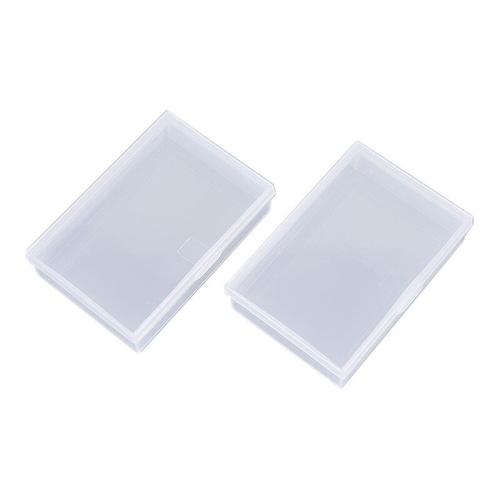 2 Pièces Boîtes En Plastique Transparent Cartes À Jouer Conteneur En Plastique Mallette De Rangement Emballage Poker Jeu Carte Boîte Pour Pokers Mis Chaud!