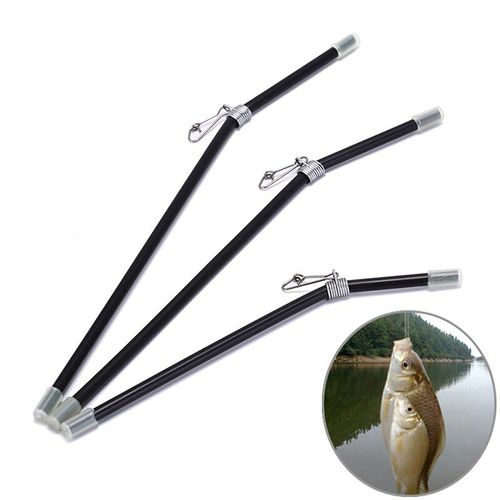 L Forme Noir Pêche Balance Connecteur Broche Poisson Approvisionnement Engrenage En Plastique Pivotant Accessoire
