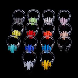 1 Paire Souple Étanche Natation Bouchons D'oreilles Pince-Nez Étui De Protection Prévenir L'eau Protection Bouchon D'oreille Doux Natation Plongée Fournitures 2 Pièces