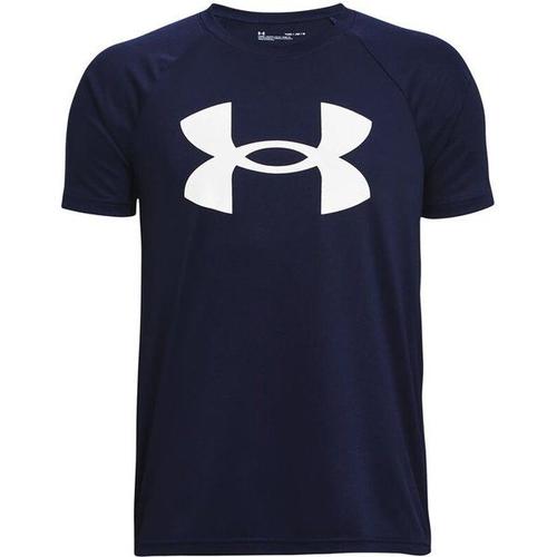 Tech Big Logo T-Shirt Garçons - Bleu Foncé