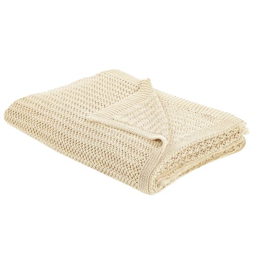 Couvre-Lits Ilen Coton 150 X 200 Cm Beige