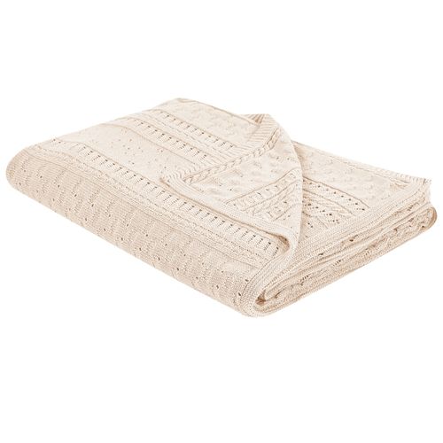 Couvre-Lits Daulet Coton 150 X 200 Cm Beige Clair