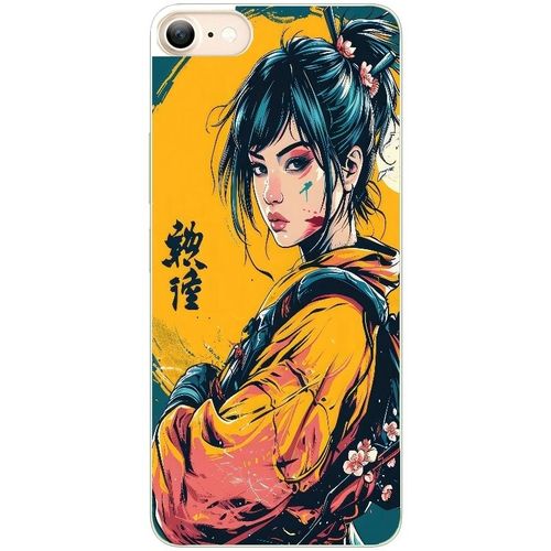 Coque Pour Iphone 7 8 Et Se Anime Girl Samourai