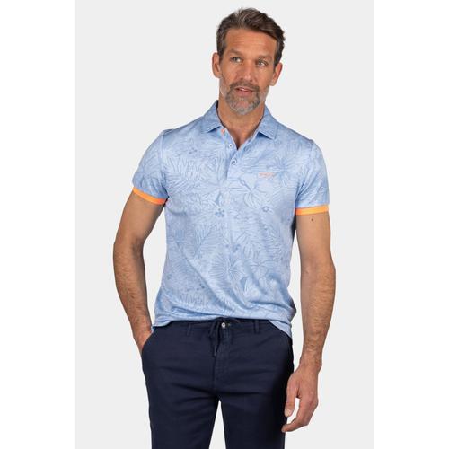 Polo Nza Blake Clair Bleu Clair Bleu Taille 3xl