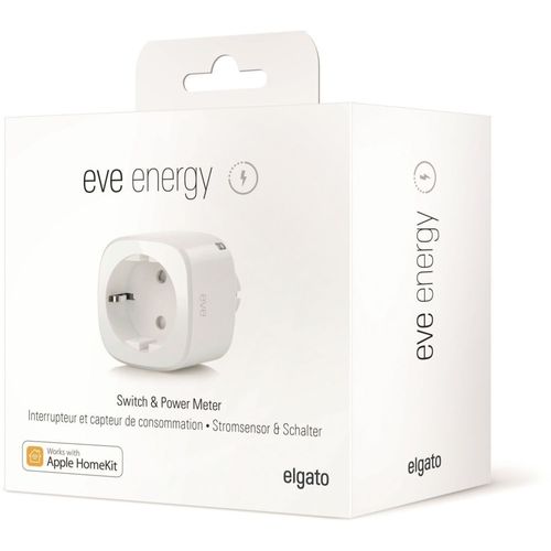 Elgato Eve Energy  - Capteur de consommation, interrupteur sans fil avec technologie Homekit d'Apple