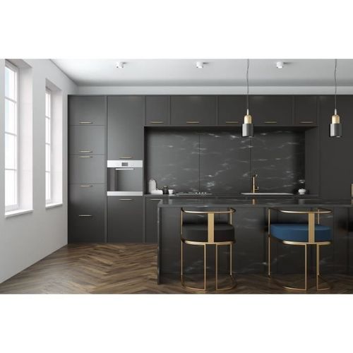 NORDLINGER PRO Plaque composite - Aluminium - 80 x 120 cm 3/0,15 mm - Pierre de lave