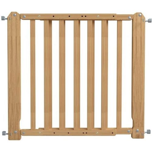 Barrière bois verni animaux - NORDLINGER PRO - Sicilia - Réglable 0,69-1,05m - Pression - Robuste