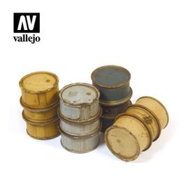 German Fuel Drums 1-Vallejo