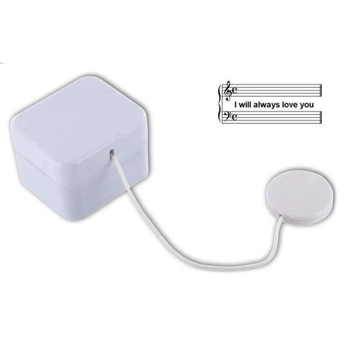 Boîte À Musique Lavable Pour Doudou Ou Peluche - Lutece Creations - I Will Always Love You - 18 Notes