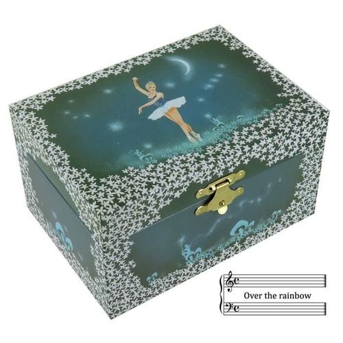 Over The Rainbow (Le Magicien D'oz) - Boîte À Musique - Bijoux Musicale - Coffret Musical En Bois Avec Ballerine Dansante - 22004