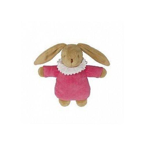 Lapin Musical Nid D'ange Fuchsia 25cm