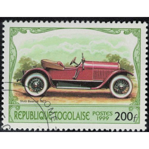 Togo 1999 Oblitéré Used Transports Voiture Stutz Bearcat 1921 Su