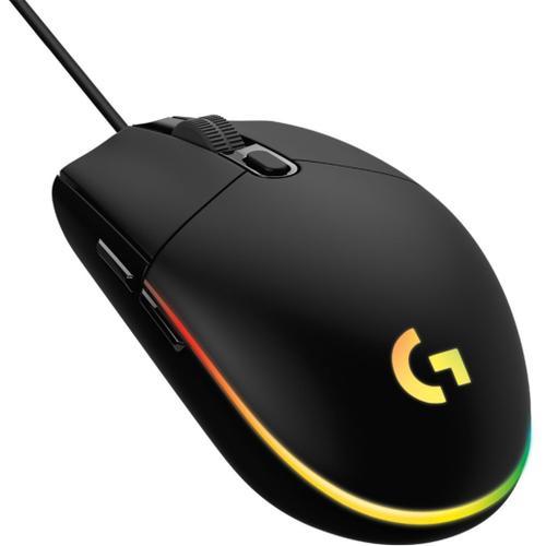 Logitech Gaming Mouse G203 LIGHTSYNC - Souris optique USB - 6 boutons - noir