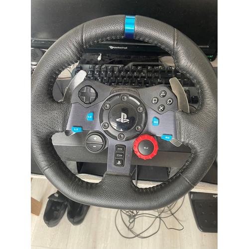 Volant Logitech G29 Avec Boîte De Vitesses Et Pédalier