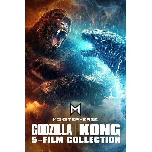 Godzilla / Kong Monsterverse 5-Film Collection [Digital Video Disc] Eco Amaray Case