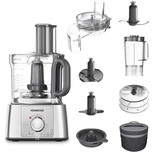 Kenwood Multipro Express FDP65.820SI - Robot multi-fonctions - 1000 Watt - argent