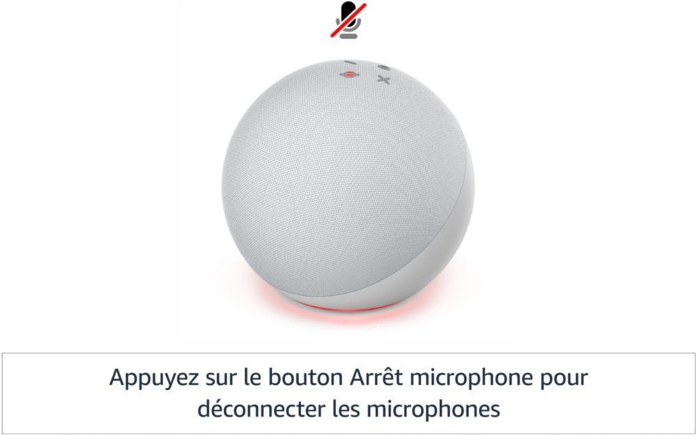 Echo Dot (4th Generation) - Enceinte sans fil Bluetooth - Noir