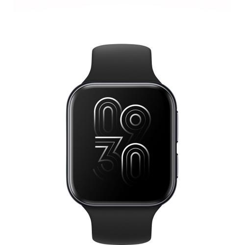 Oppo Watch - 41 Mm - Noir - Montre Connectée Avec Bracelet - Fluororubber - Noir - Affichage 1.6" - 8 Go - Wi-Fi, Bluetooth - 29.7 G