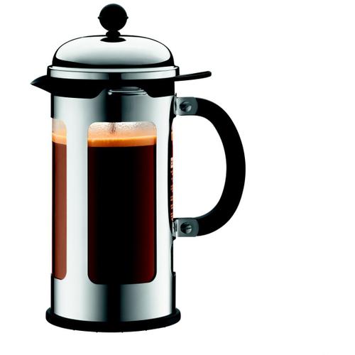 Bodum 11172-16 New-Chambord Cafetière à Piston / Bec Verseur 8 Tasses / 1 L